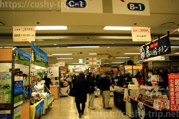 活気ある京王百貨店の大催事場